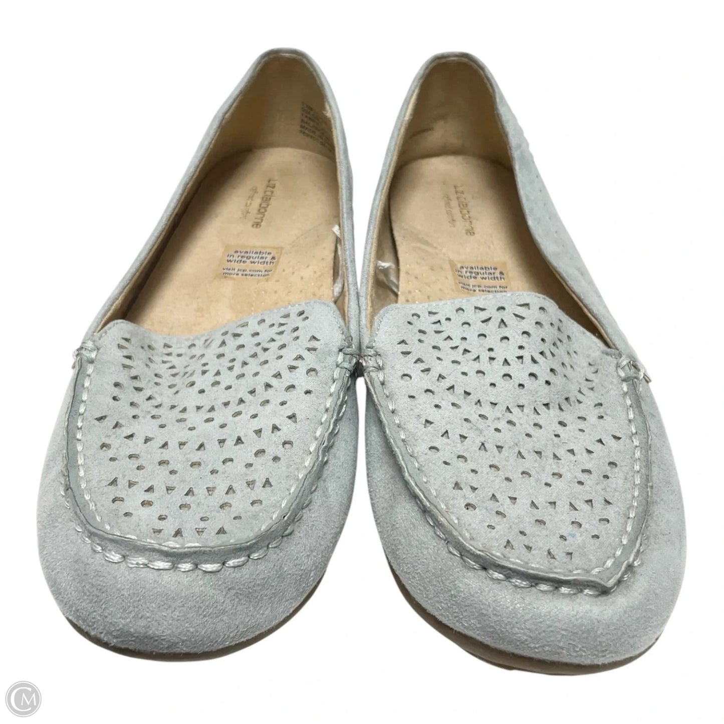 Shoes Flats By Liz Claiborne In Green, Size: 7.5