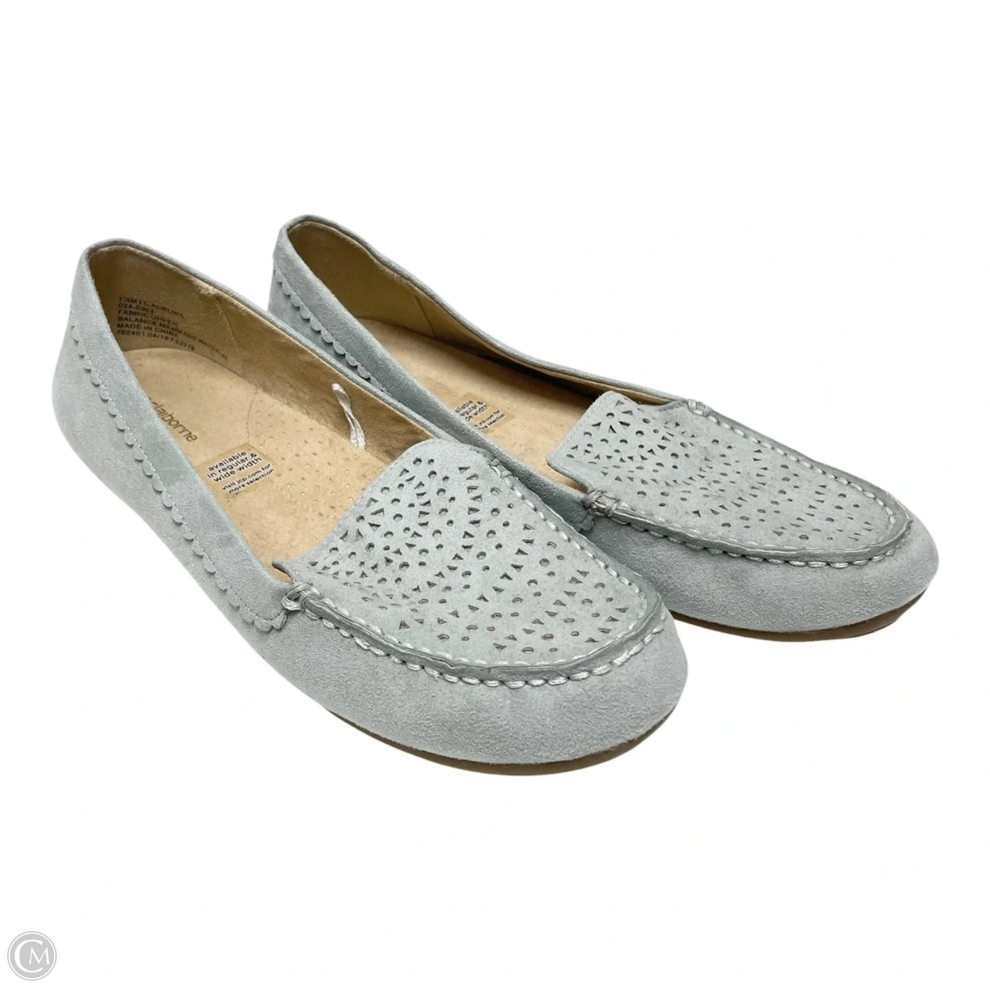 Shoes Flats By Liz Claiborne In Green, Size: 7.5
