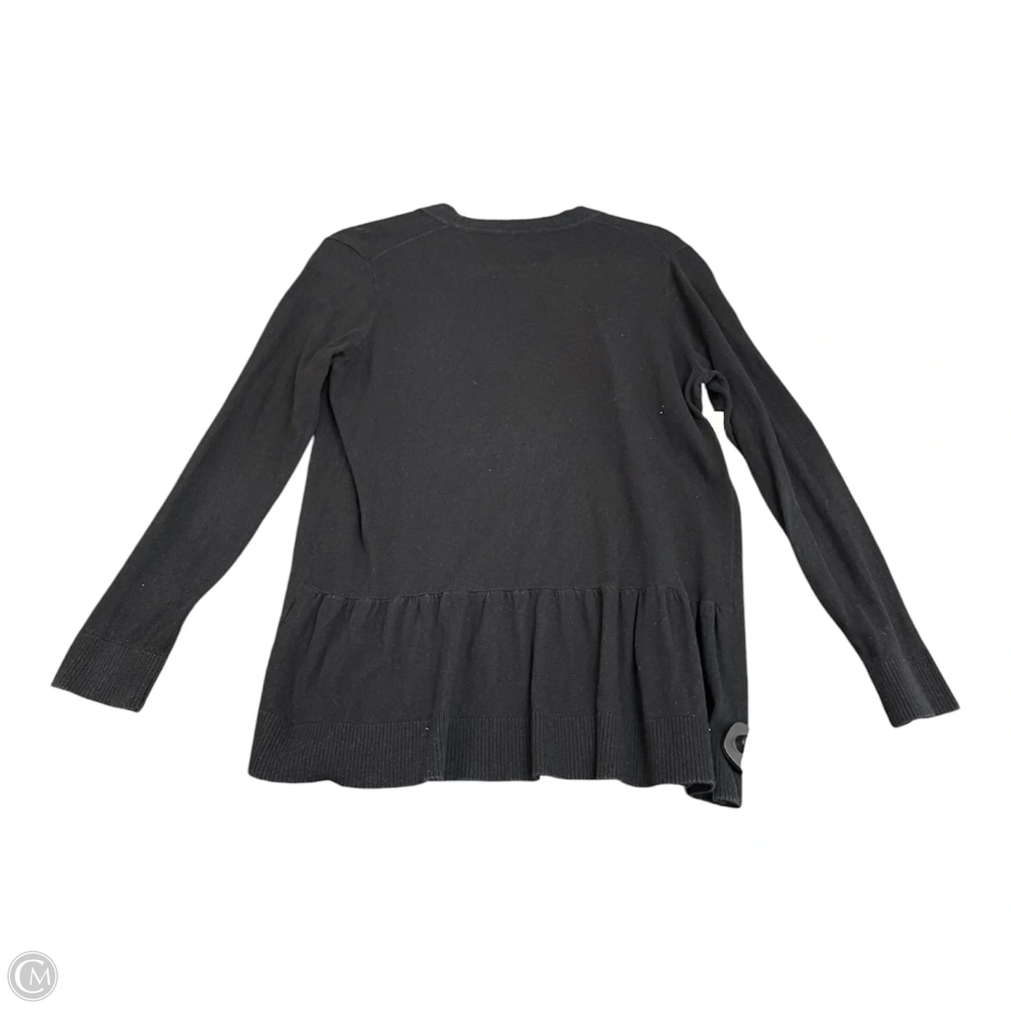 Cardigan Designer By Kate Spade In Black, Size: S