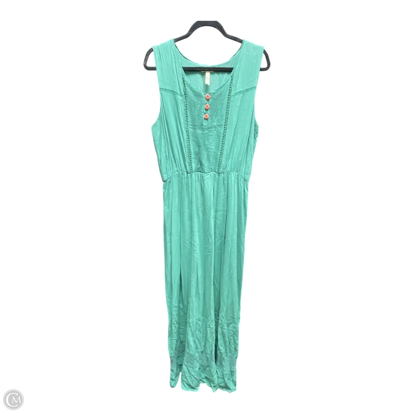 Dress Casual Maxi By Matilda Jane In Green, Size: L