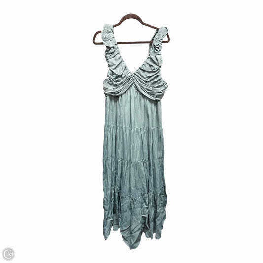 Dress Casual Maxi By Nordstrom In Green, Size: L