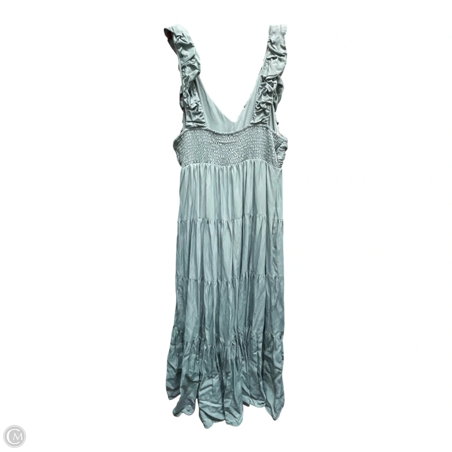 Dress Casual Maxi By Nordstrom In Green, Size: L