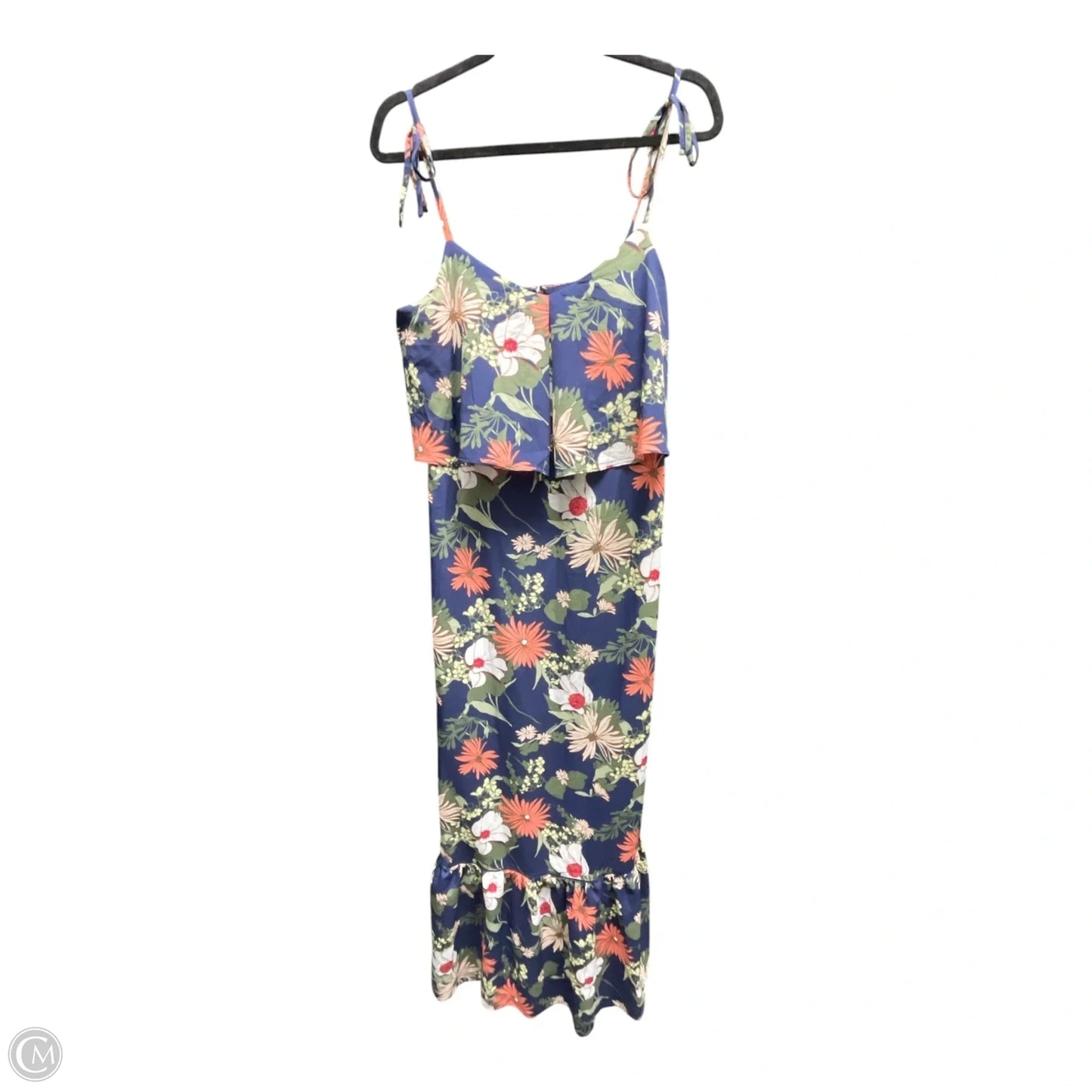 Dress Casual Maxi By Banana Republic In Floral Print, Size: 10
