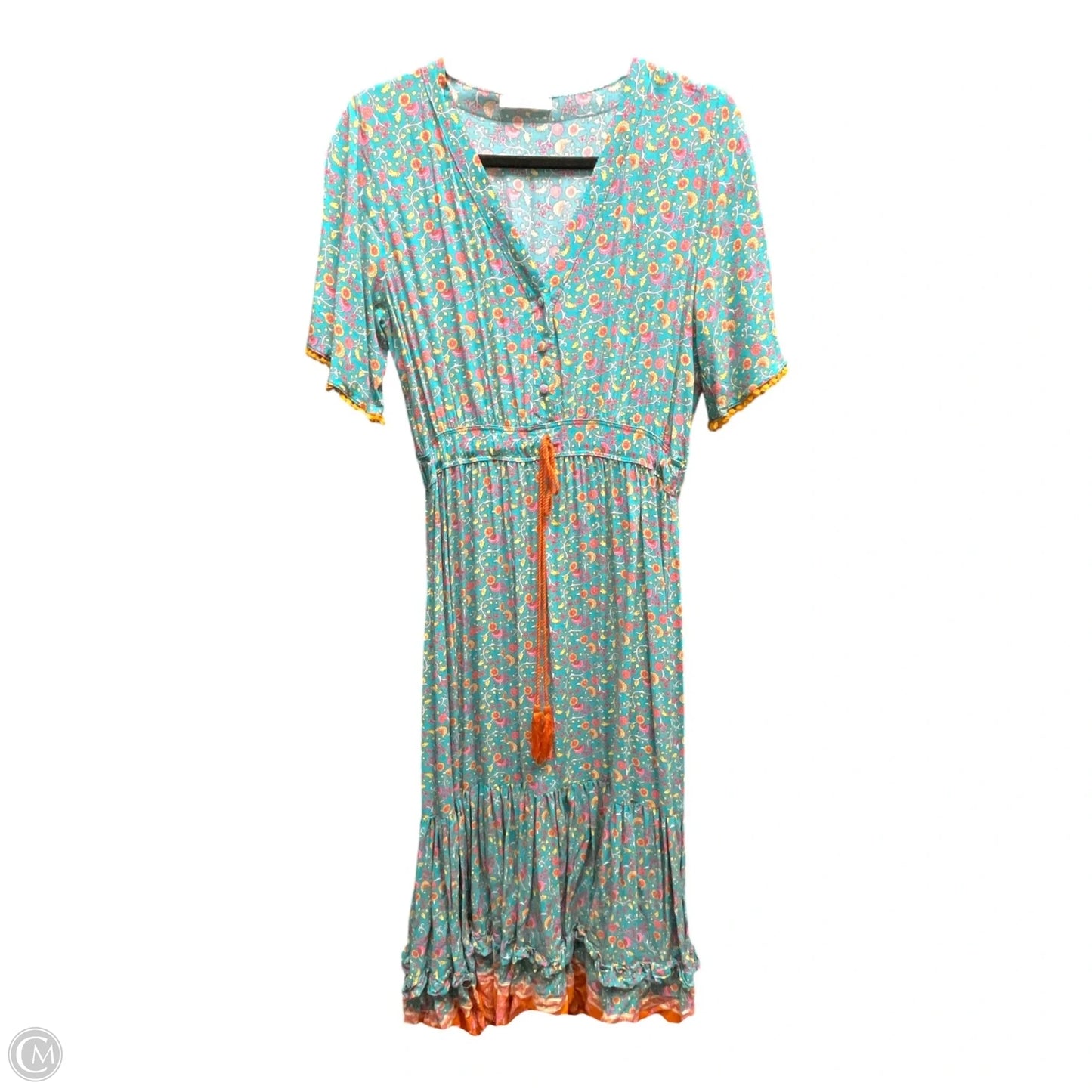 Dress Casual Maxi By R.Vivimos In Floral Print, Size: S