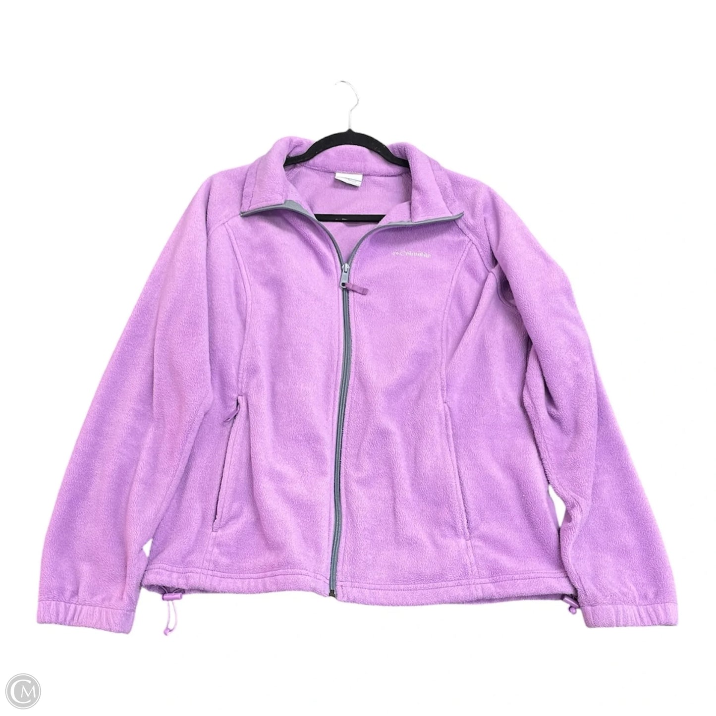 Athletic Jacket By Columbia In Purple, Size: Xl