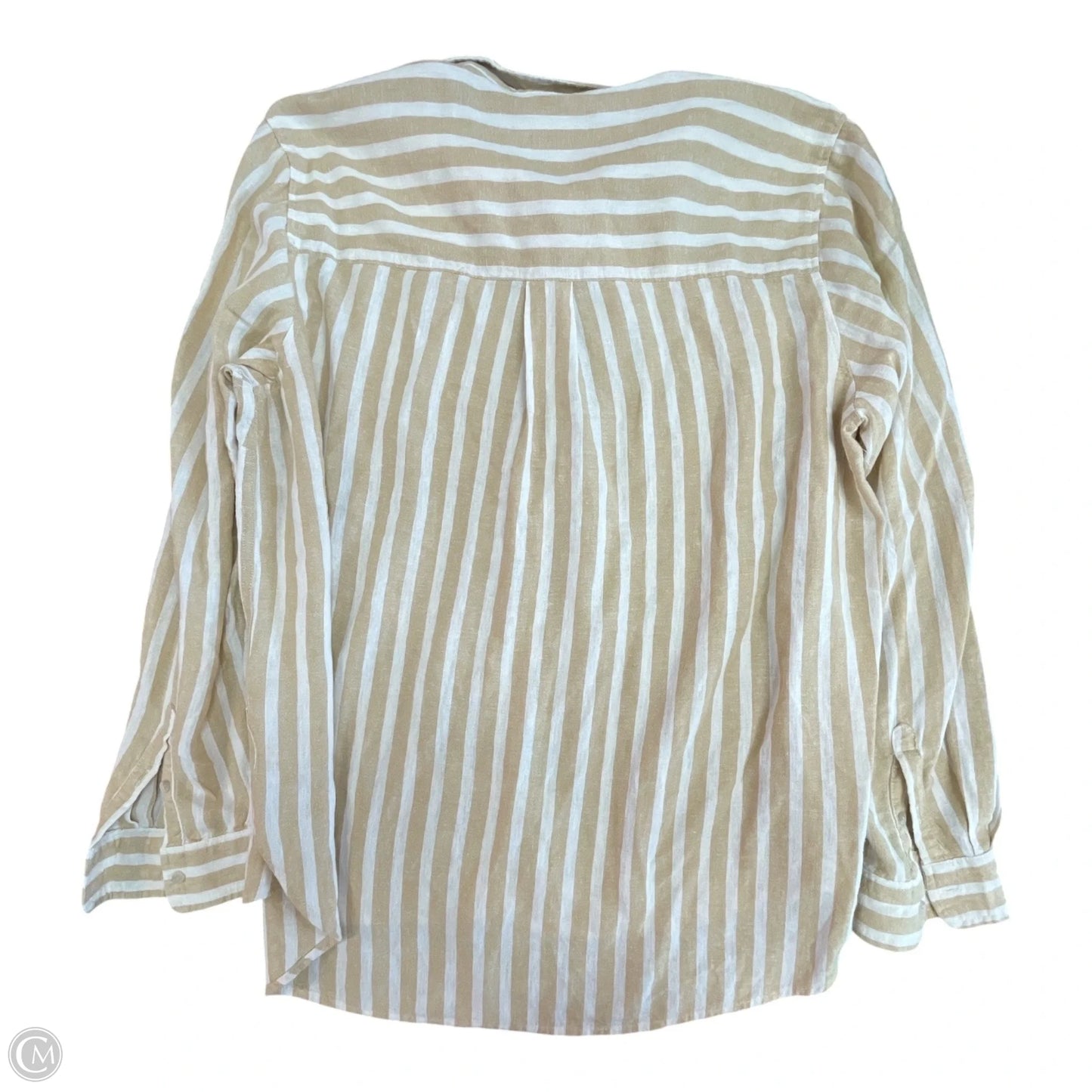 Top Long Sleeve By Universal Thread In Cream & White, Size: 2x