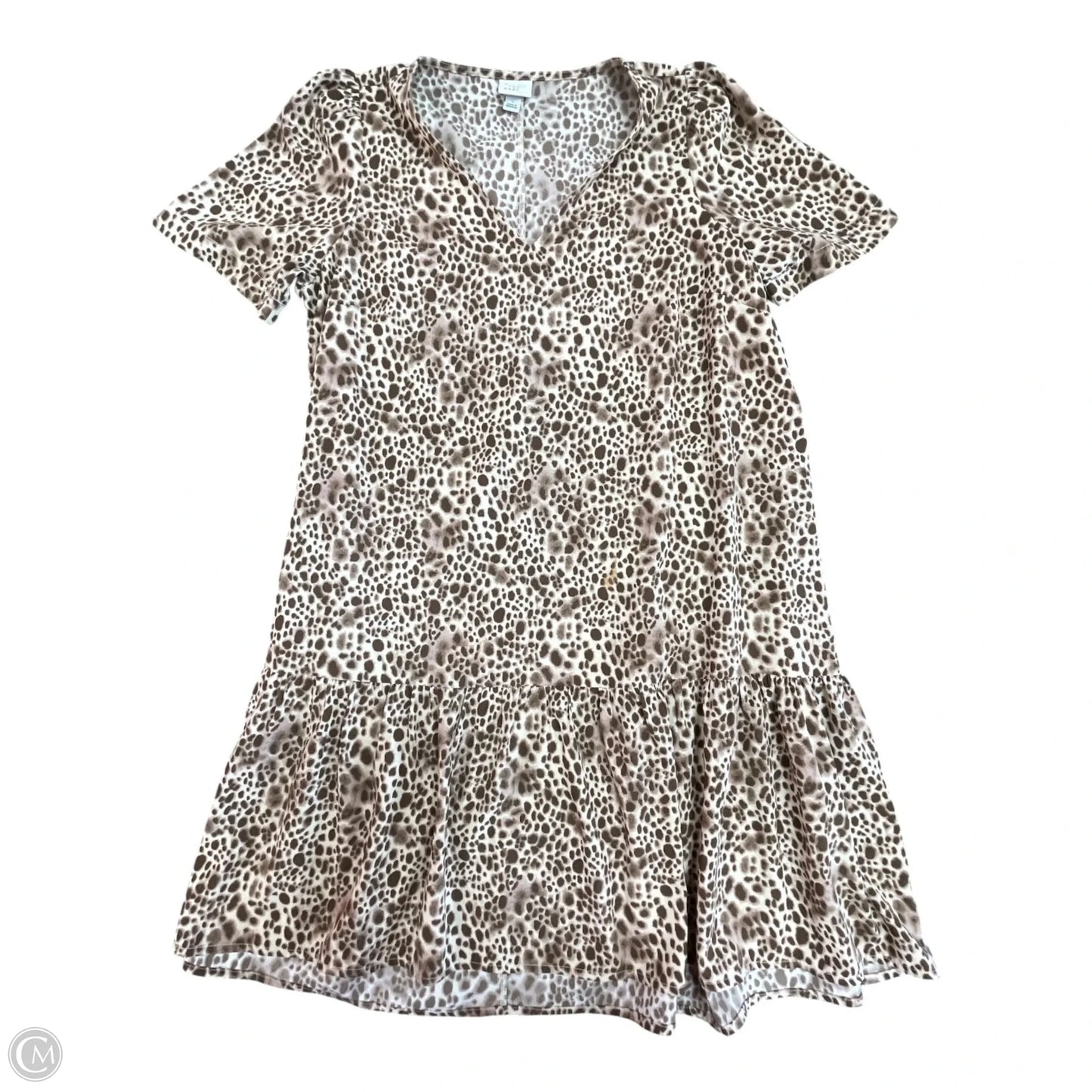 Dress Casual Short By A New Day In Animal Print, Size: S