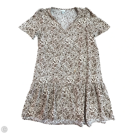 Dress Casual Short By A New Day In Animal Print, Size: S