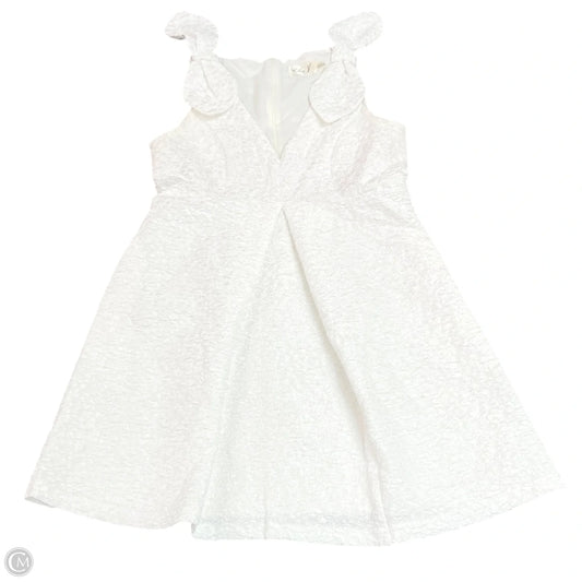 Dress Casual Short By Eliza J In White, Size: 4