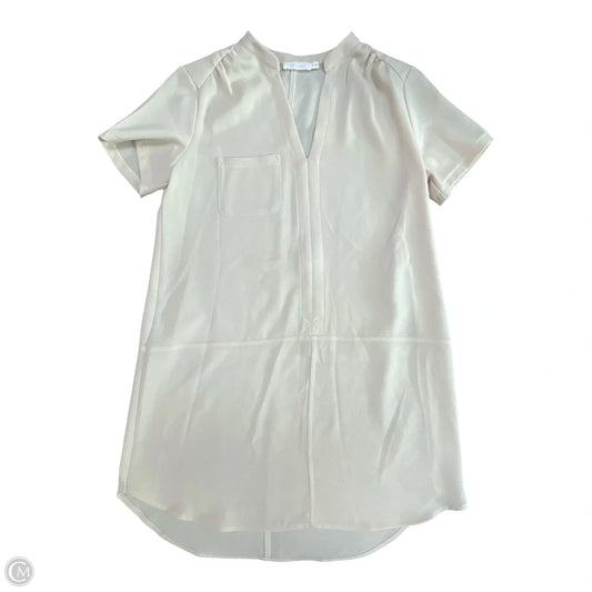 Dress Casual Short By Lush In Cream, Size: M