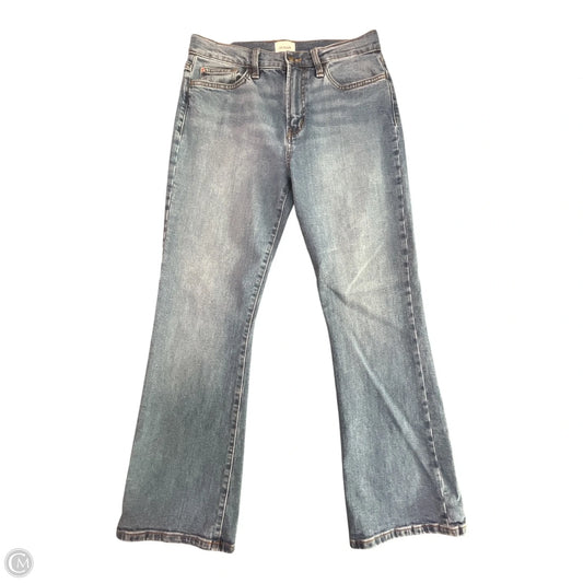 Jeans Wide Leg By Hudson In Blue Denim, Size: 8