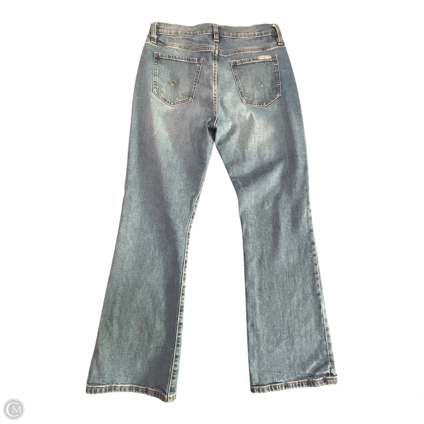 Jeans Wide Leg By Hudson In Blue Denim, Size: 8