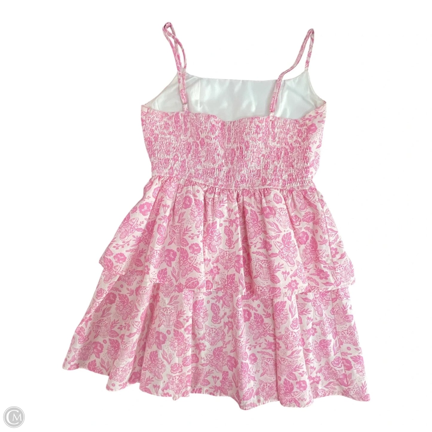 Top Sleeveless By Sincerely Curs r In Pink & White, Size: Xs