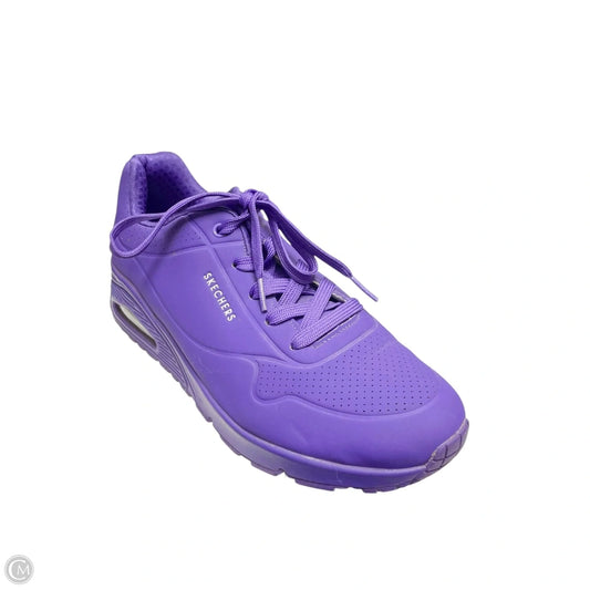 Shoes Athletic By Skechers In Purple, Size: 11