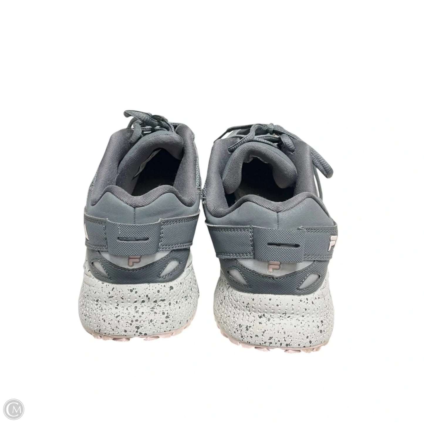 Shoes Athletic By Fila In Grey & Pink, Size: 11