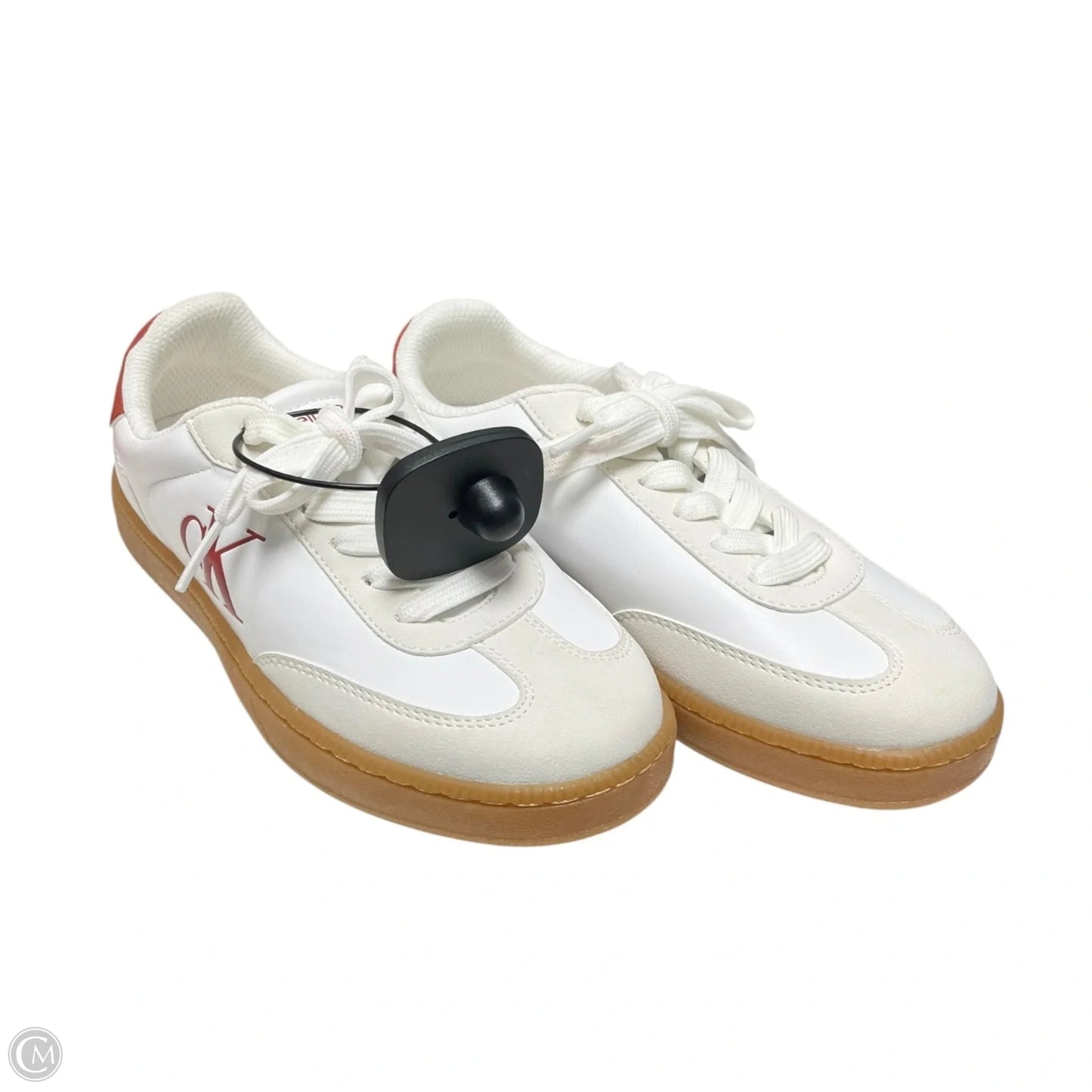 Shoes Athletic By Calvin Klein In Red & White, Size: 5.5