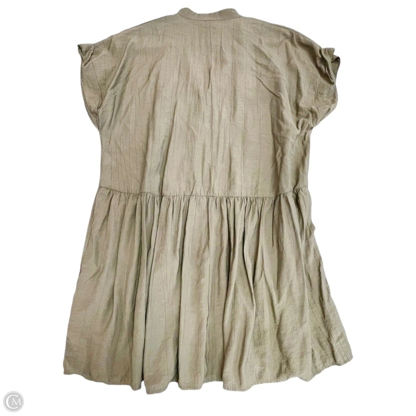 Dress Casual Short By H&m In Green, Size: L