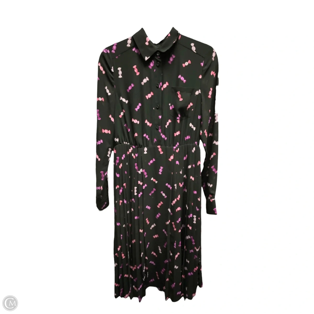 Dress Designer By Kate Spade In Black & Pink, Size: 6