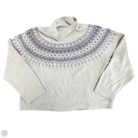 Sweater By Haven In Brown & Purple, Size: 2x