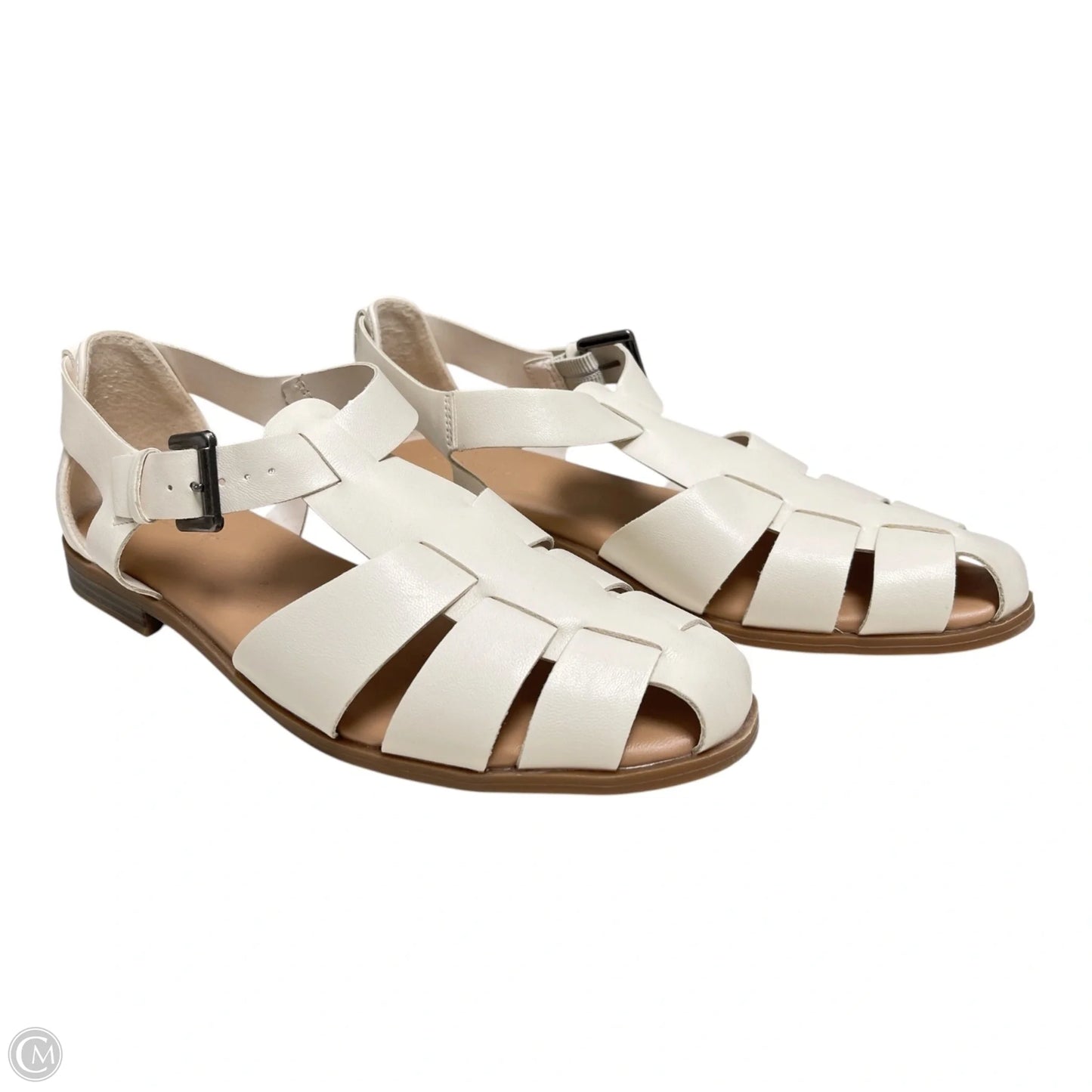 Sandals Flats By Old Navy In Cream, Size: 8