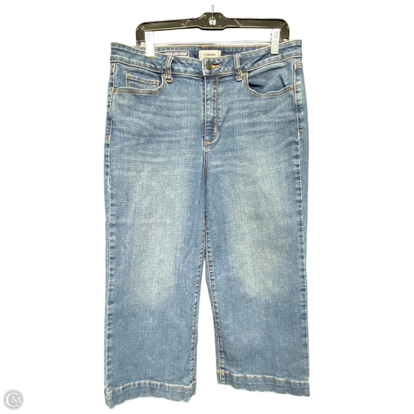 Jeans Wide Leg By Sonoma In Blue, Size: 14