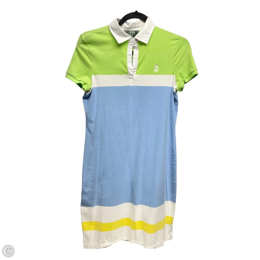 Dress Casual Short By Ralph Lauren In Blue & Green, Size: S