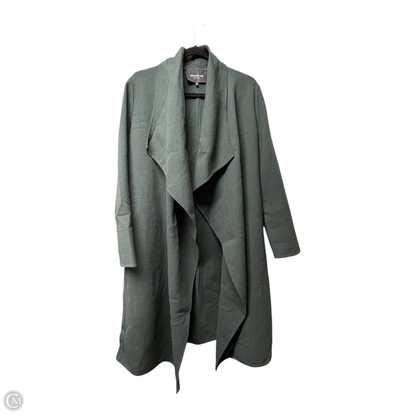 Coat Designer By Lafayette 148 In Green, Size: S