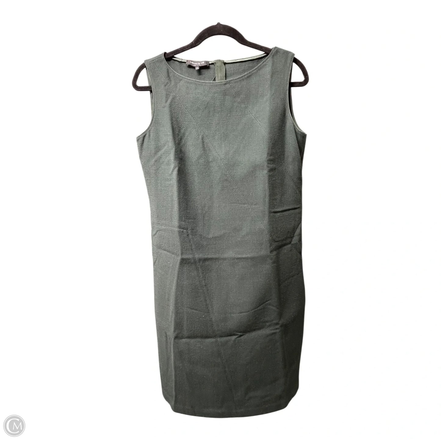 Dress Designer By Lafayette 148 In Green, Size: M