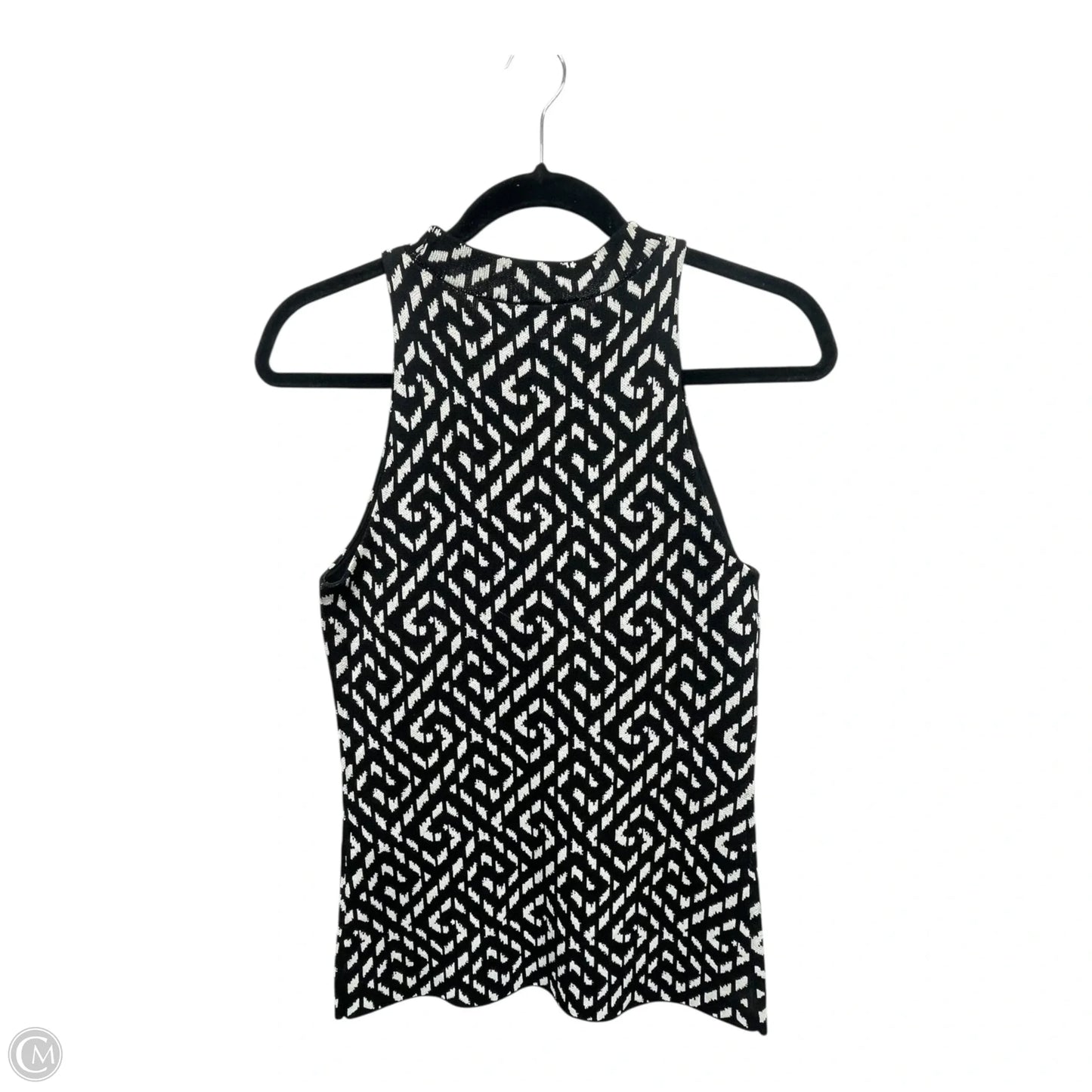 Top 2pc Sleeveless By White House Black Market In Black & White, Size: Xs