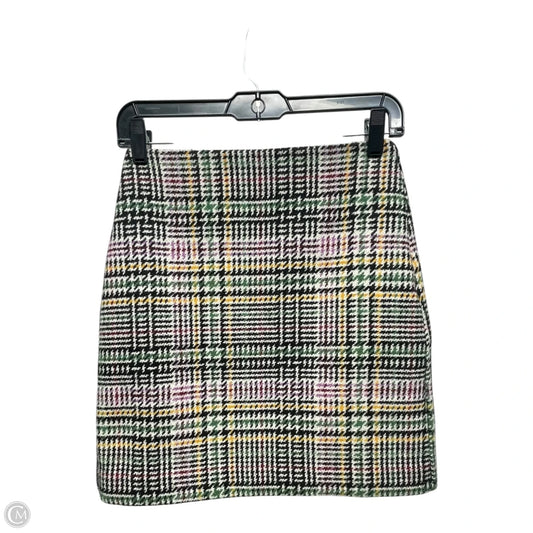 Skirt Mini & Short By Loft In Multi-colored, Size: 0