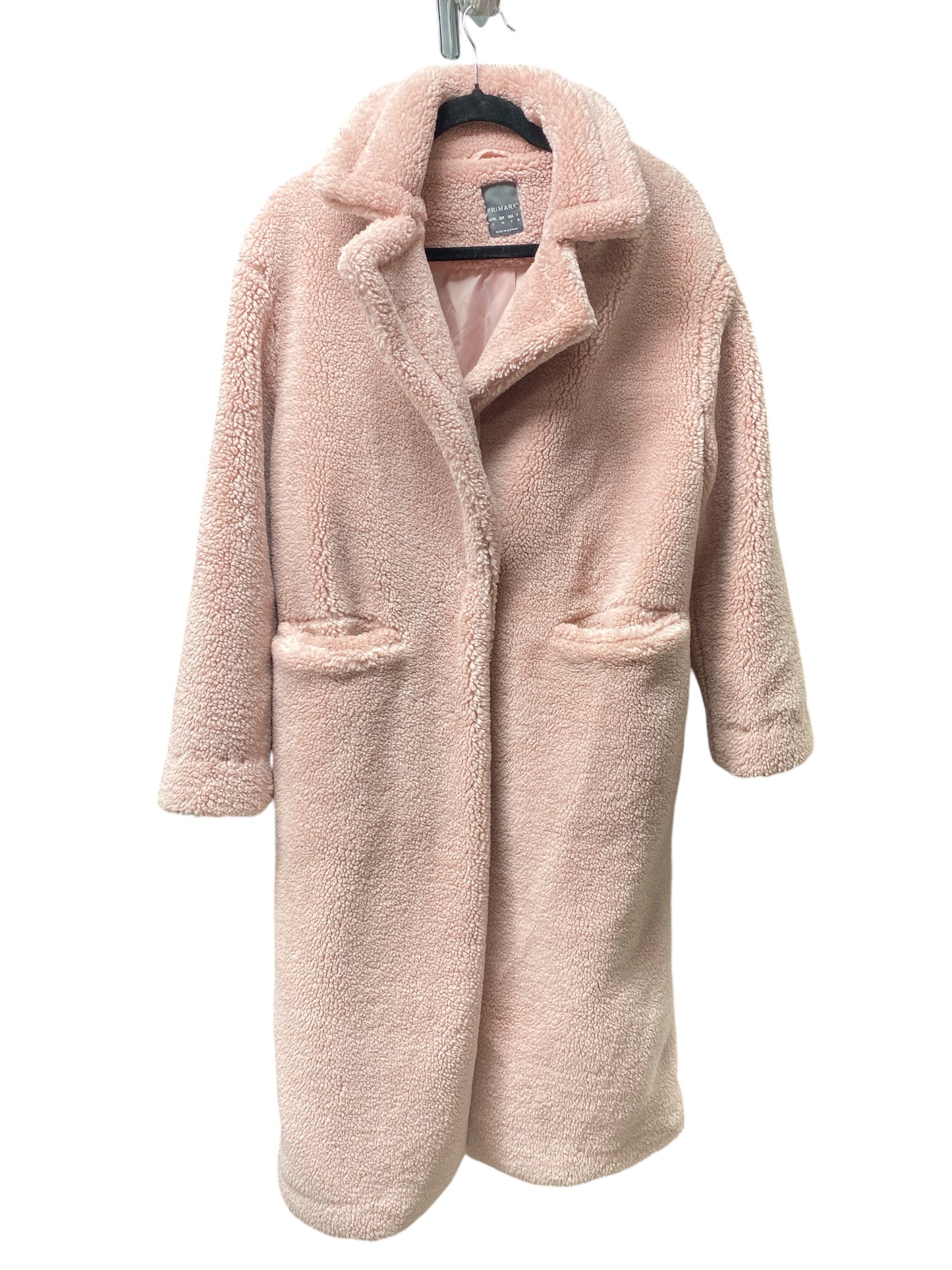 Coat Puffer & Quilted By Primark In Pink, Size: 4