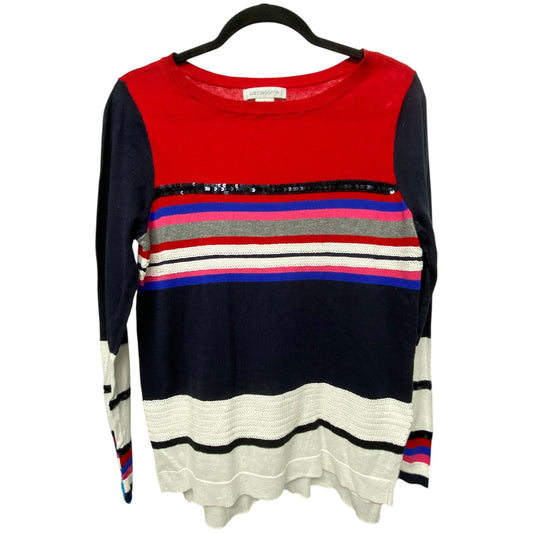 Top Long Sleeve By Liz Claiborne In Multi-colored, Size: S