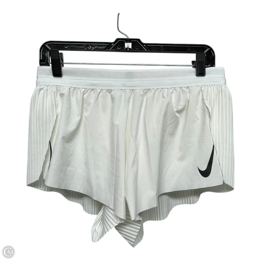 Athletic Shorts By Nike Apparel In White, Size: M