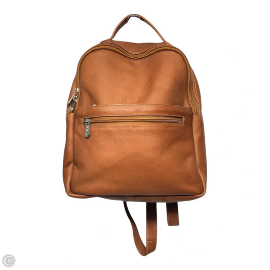 Backpack Leather By Piel , Size: Medium