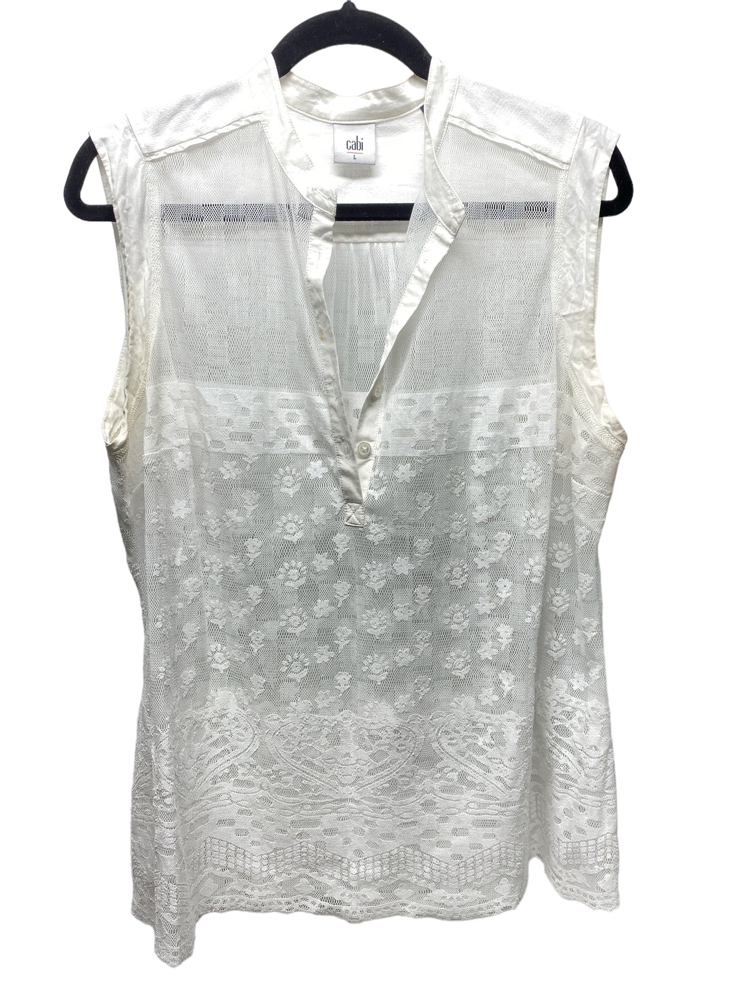 Top Short Sleeve By Cabi  Size: L