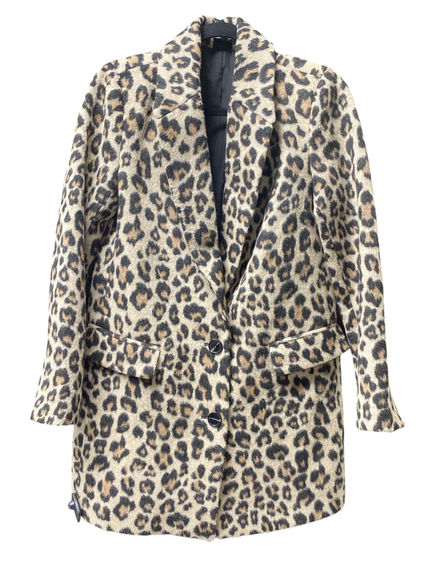 Coat Other By Cmb In Animal Print, Size: S