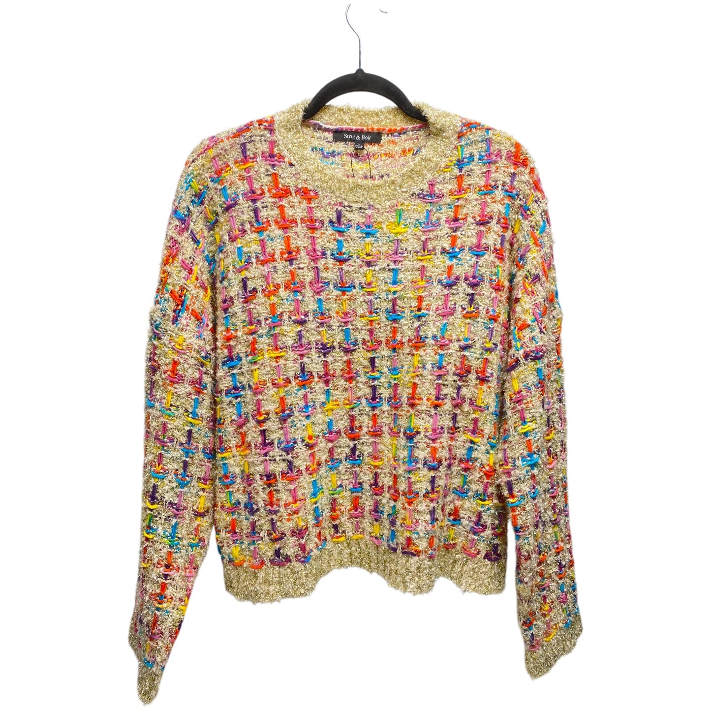 Sweater By Clothes Mentor In Multi-colored, Size: L