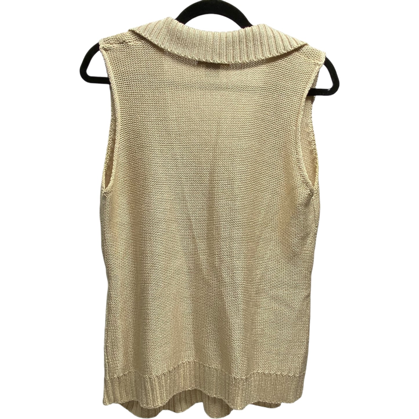 Sweater By Chelsea And Theodore In Beige, Size: L