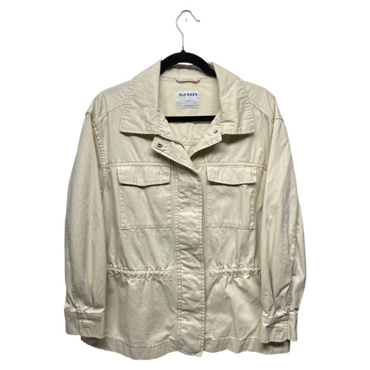 Jacket Utility By Old Navy In Cream, Size: Xs