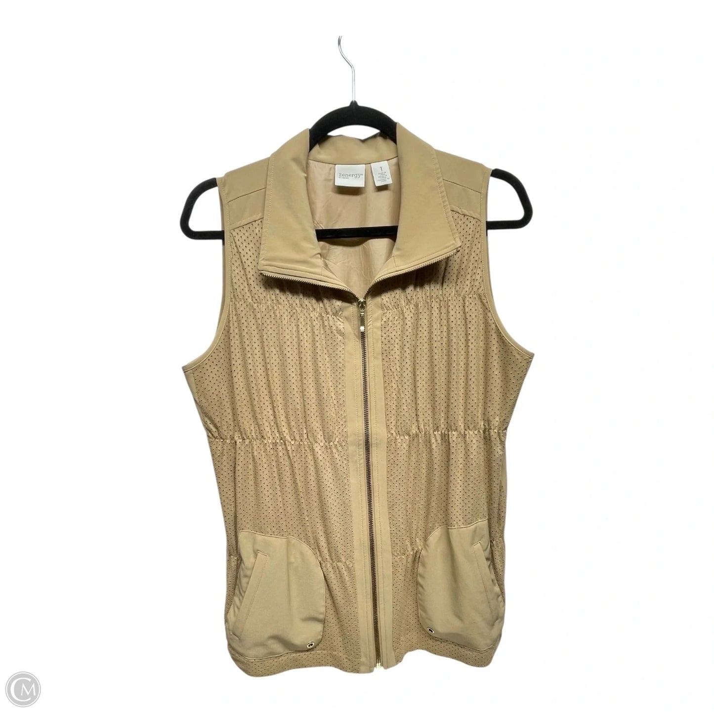 Vest Other By Chicos In Tan, Size: M