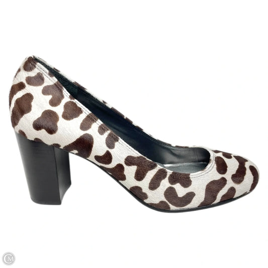 Shoes Heels Block By Daniblack In Animal Print, Size: 10