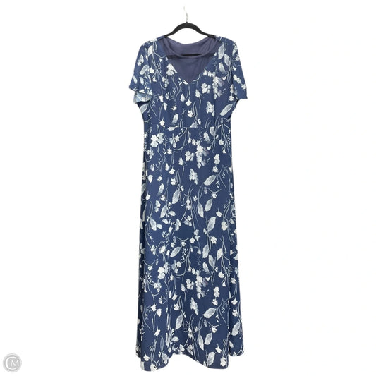Dress Casual Maxi By Clothes Mentor In Floral Print, Size: Xl