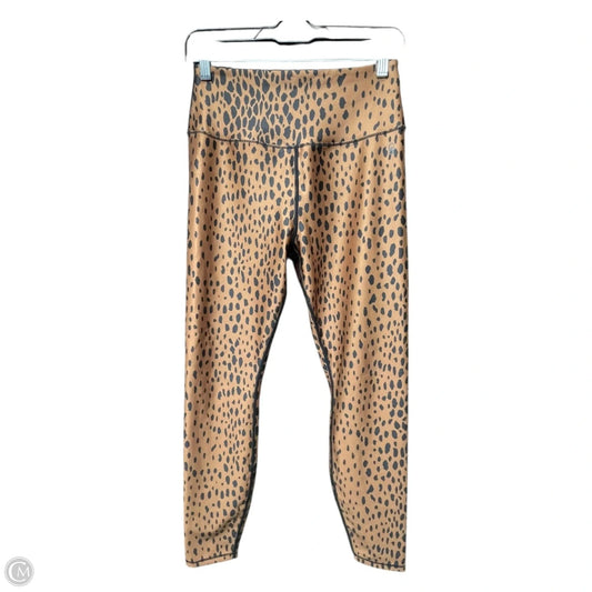 Athletic Leggings By Good American In Animal Print, Size: L