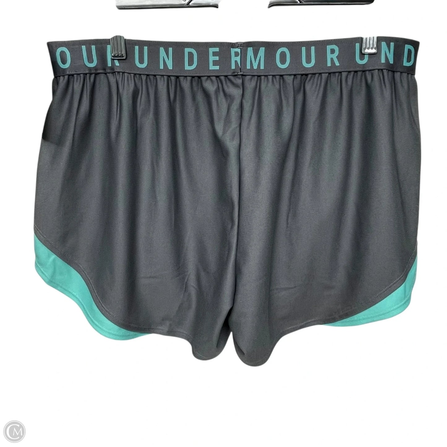 Athletic Shorts By Under Armour In Grey, Size: Xl