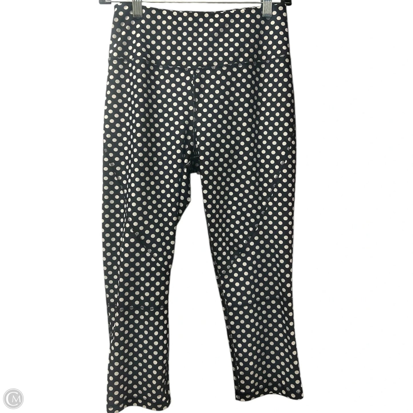 Athletic Leggings Capris By Candc California In Polkadot Pattern, Size: M