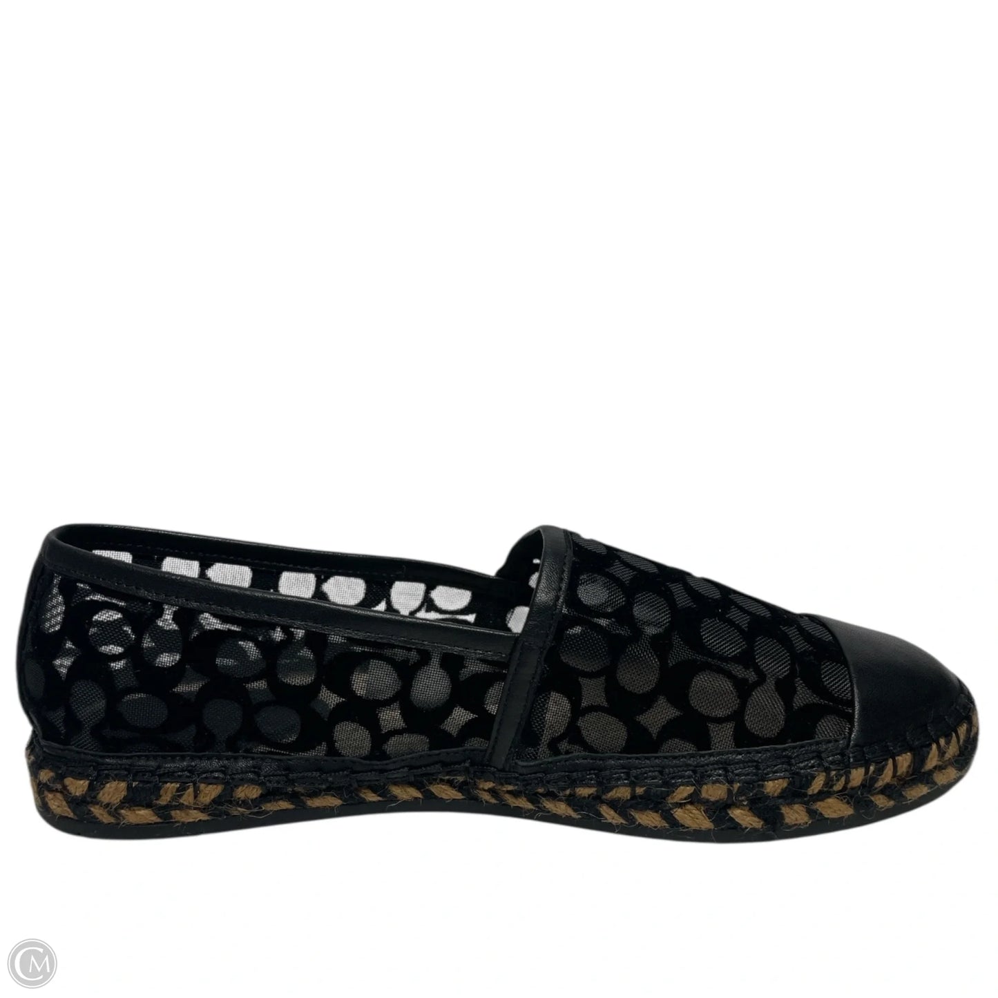 Shoes Designer By Coach In Black, Size: 9