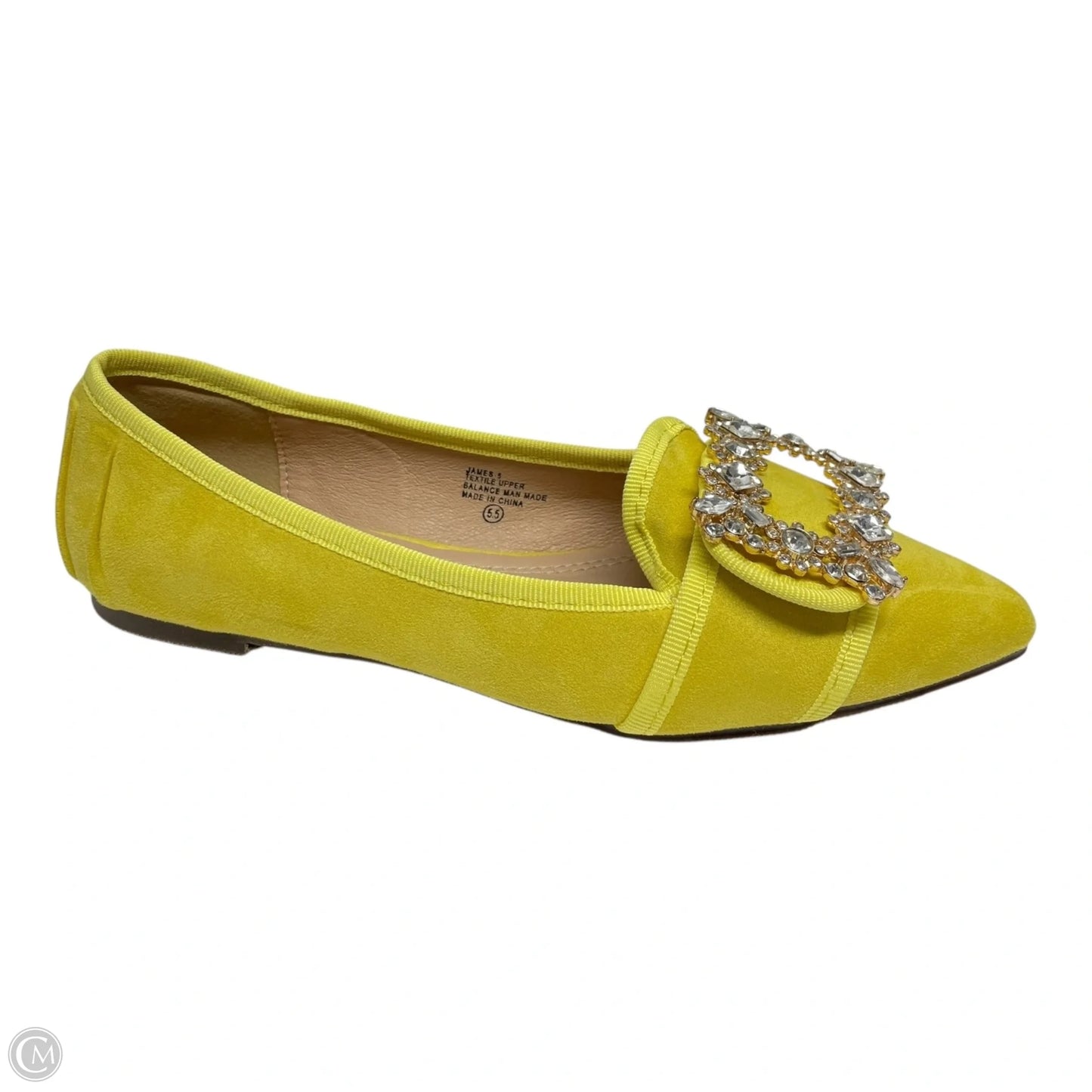 Shoes Flats By CHASE + CHLOE In Yellow, Size: 5.5