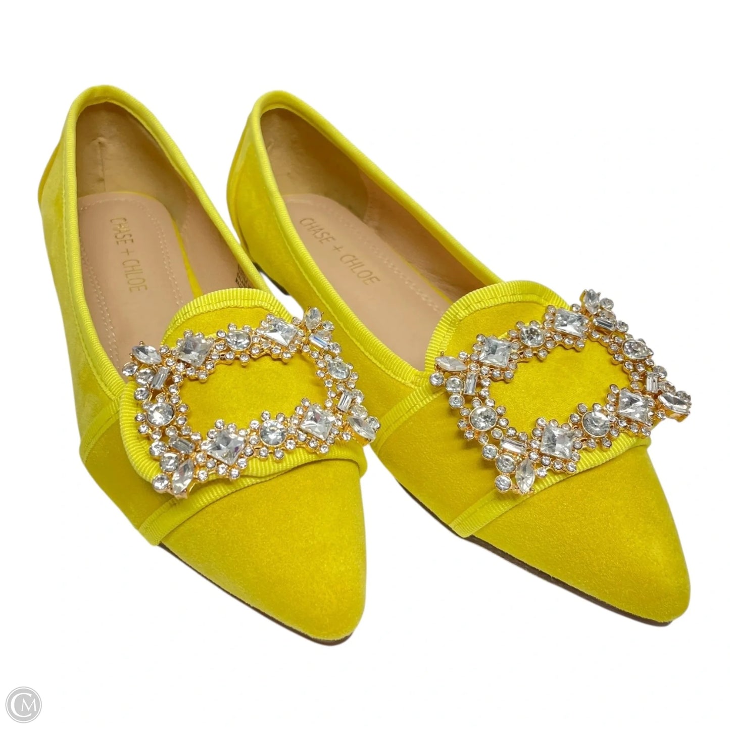 Shoes Flats By CHASE + CHLOE In Yellow, Size: 5.5