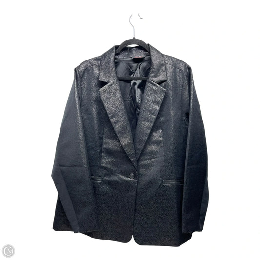 Blazer By Joan Rivers In Black, Size: 2x