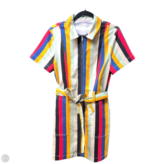 Dress Designer By Alice + Olivia In Striped Pattern, Size: 12